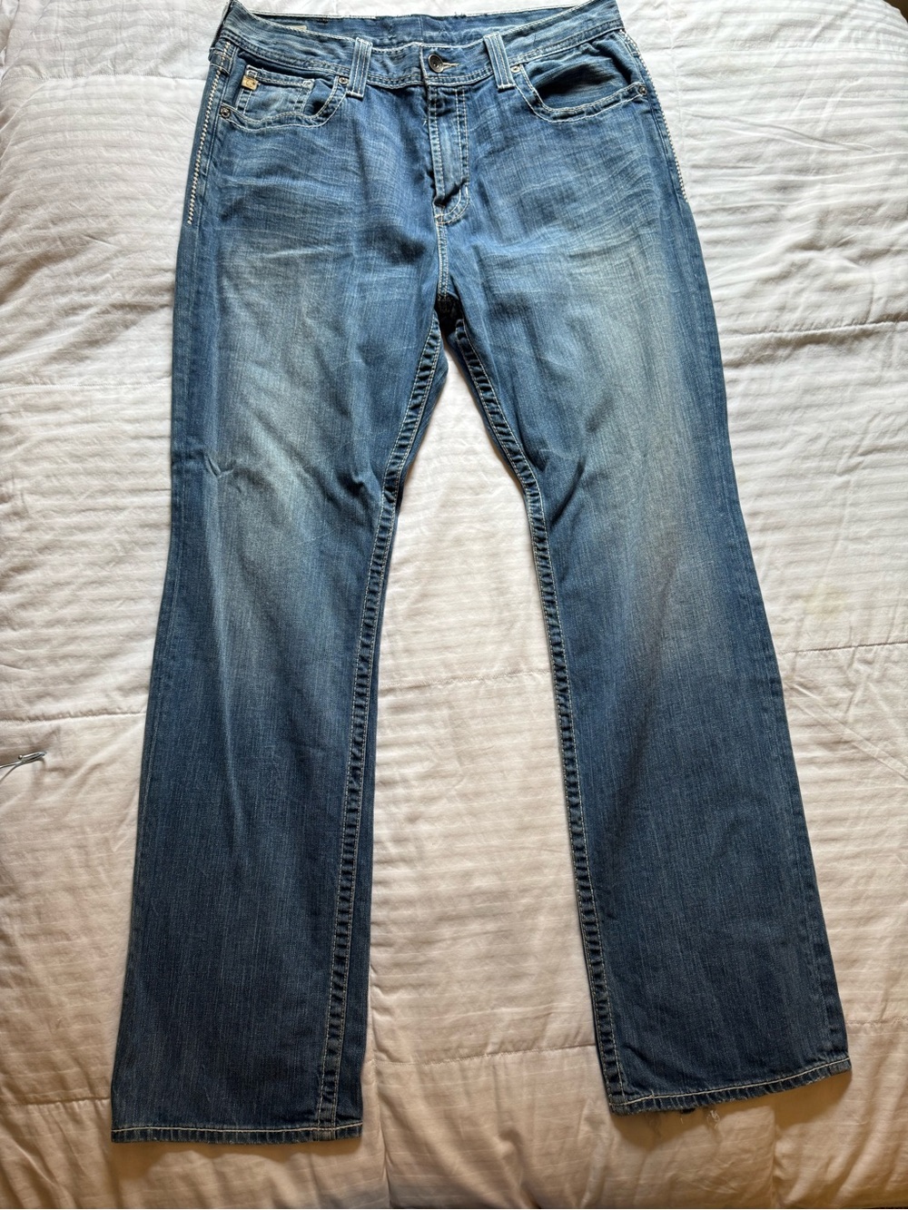 Big Star Buckle Men's Light Blue Bootcut Jeans